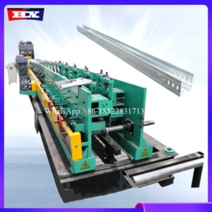 Cable tray roll forming machine