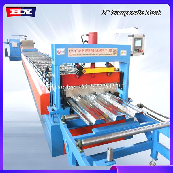 floor deck roll forming machine