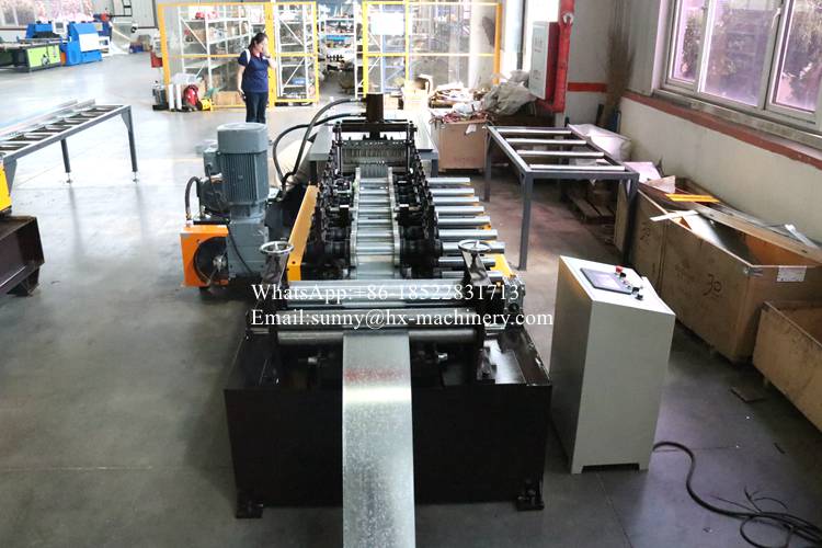 Galvanized cable tray making machine