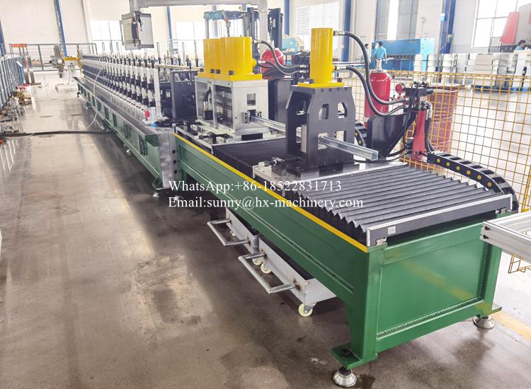 Photovoltaic bracket roll forming machine