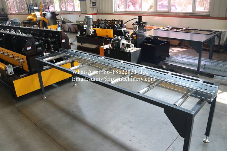 Cable tray machinery