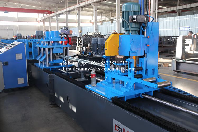 Roll forming machine for solar structure