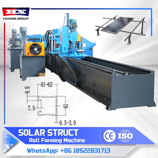 roll forming machine for solar structure