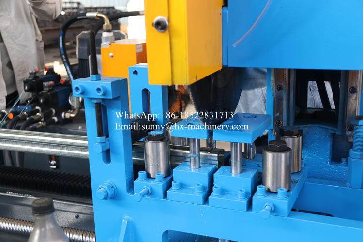 Roll forming machine for solar structure