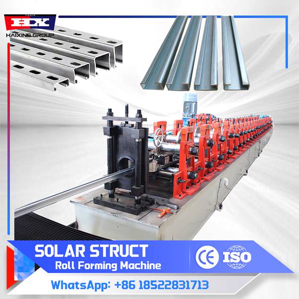 Unistrut c channel roll forming machine