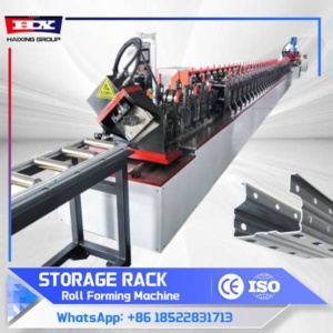 Rack upright roll forming machine