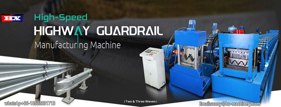 highway guardrail roll forming machine