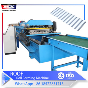 Corrugated sheet rolling machine