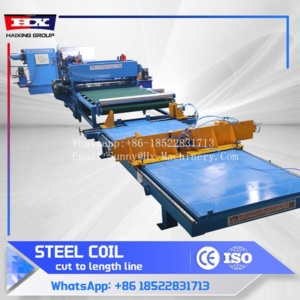 Sheet coil cutting machine