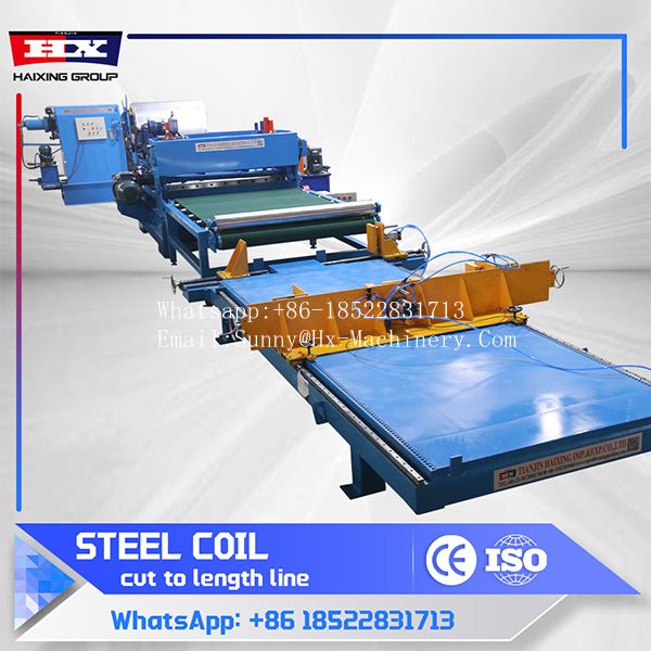 Sheet coil cutting machine