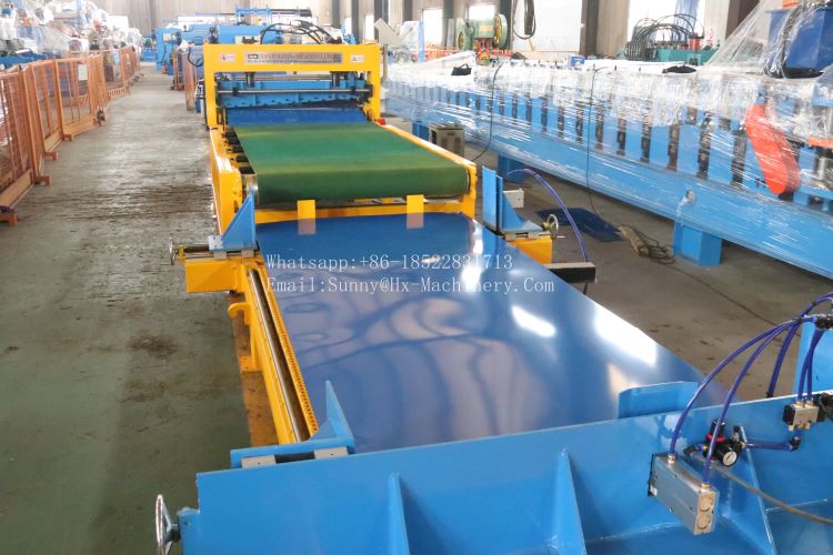 Cut to length line machine