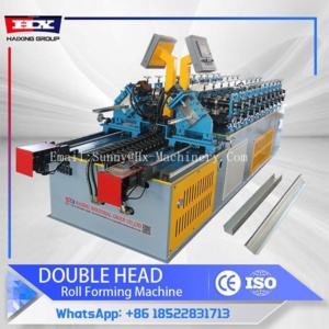 double head drywall profile machine