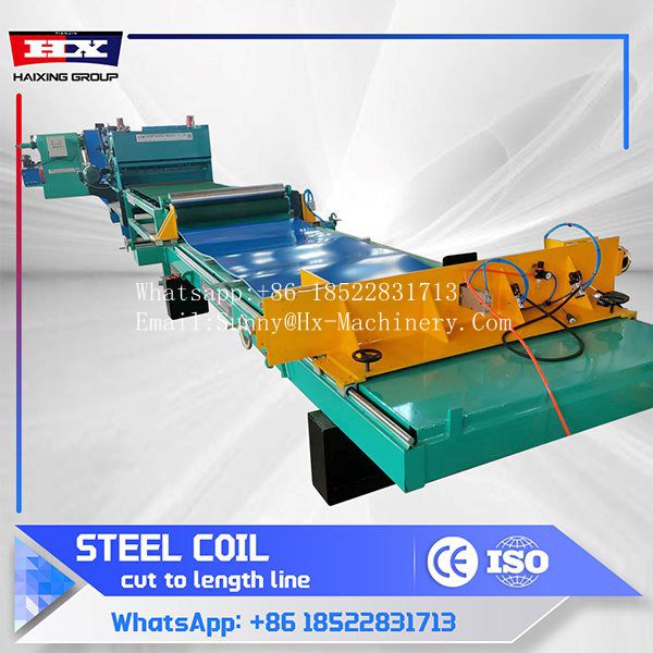 steel coil cut to length line