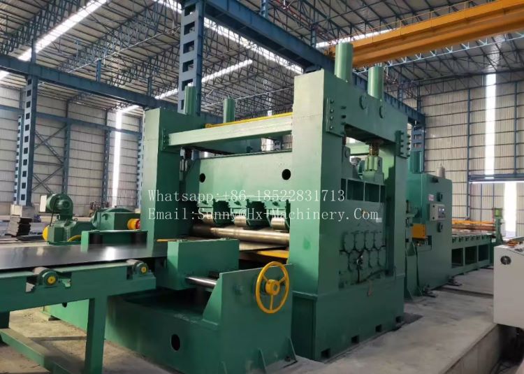 Heavy gauge cut to length line