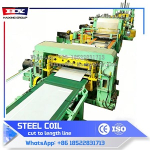 steel cut to length line